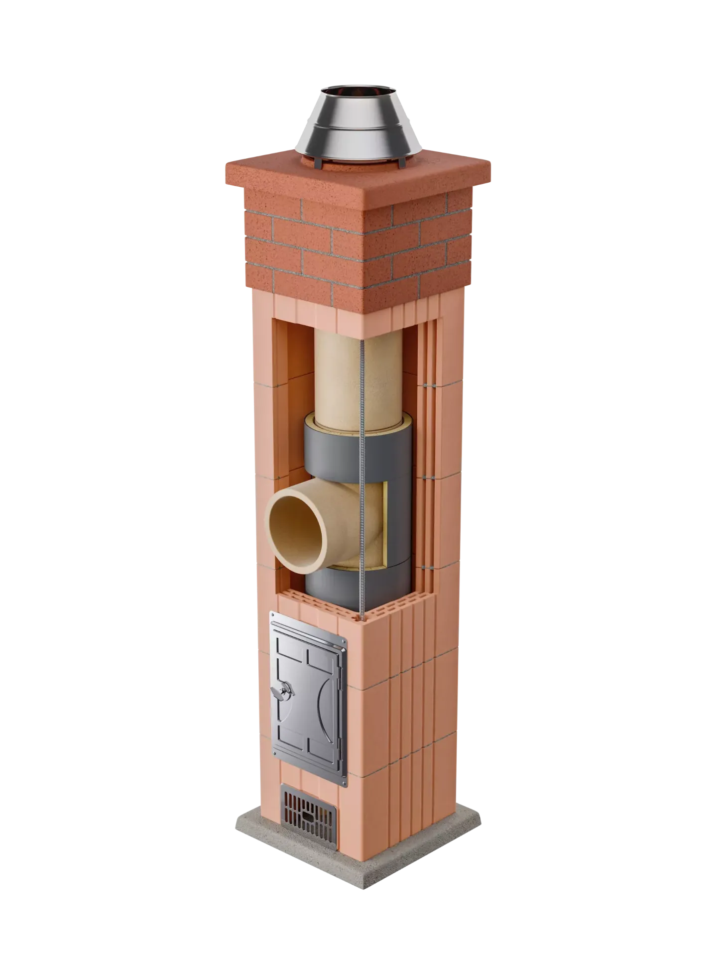 Cos termic triplu stratificat