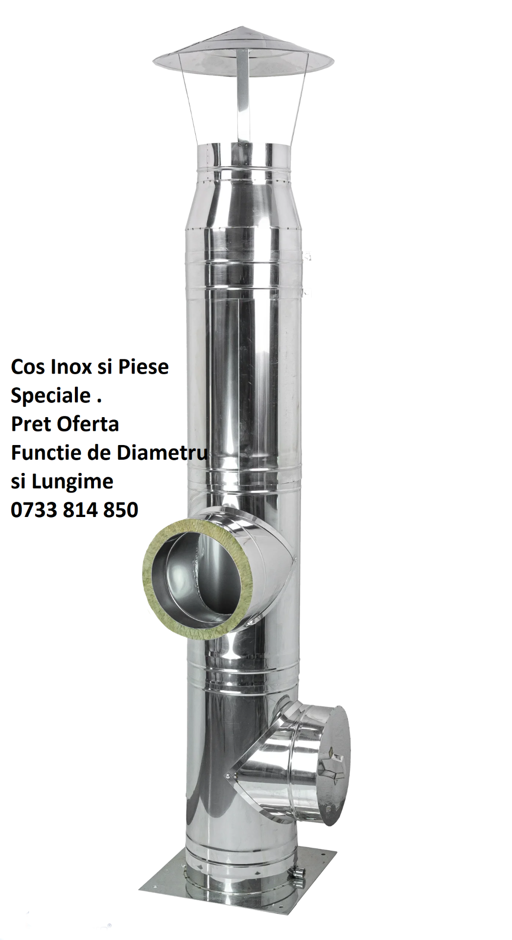 Coș de fum  INDUSTRIAL INOX